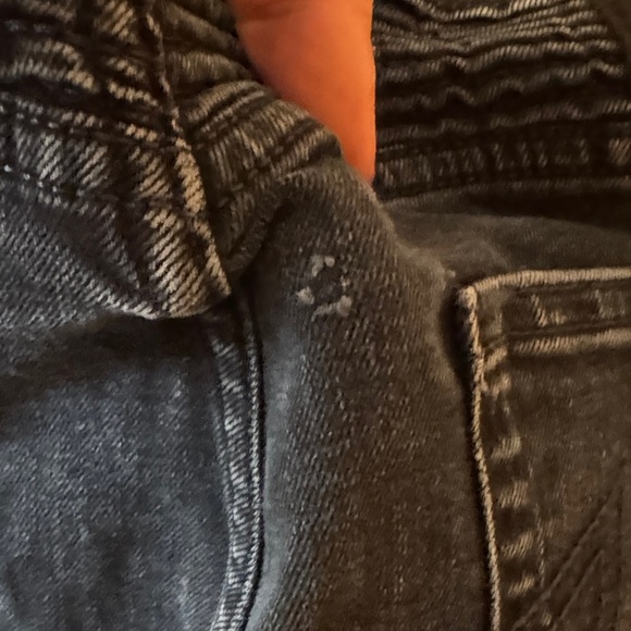 True Religion Rocco Moto Dark Blue Skinny Jeans - Picture 6 of 8